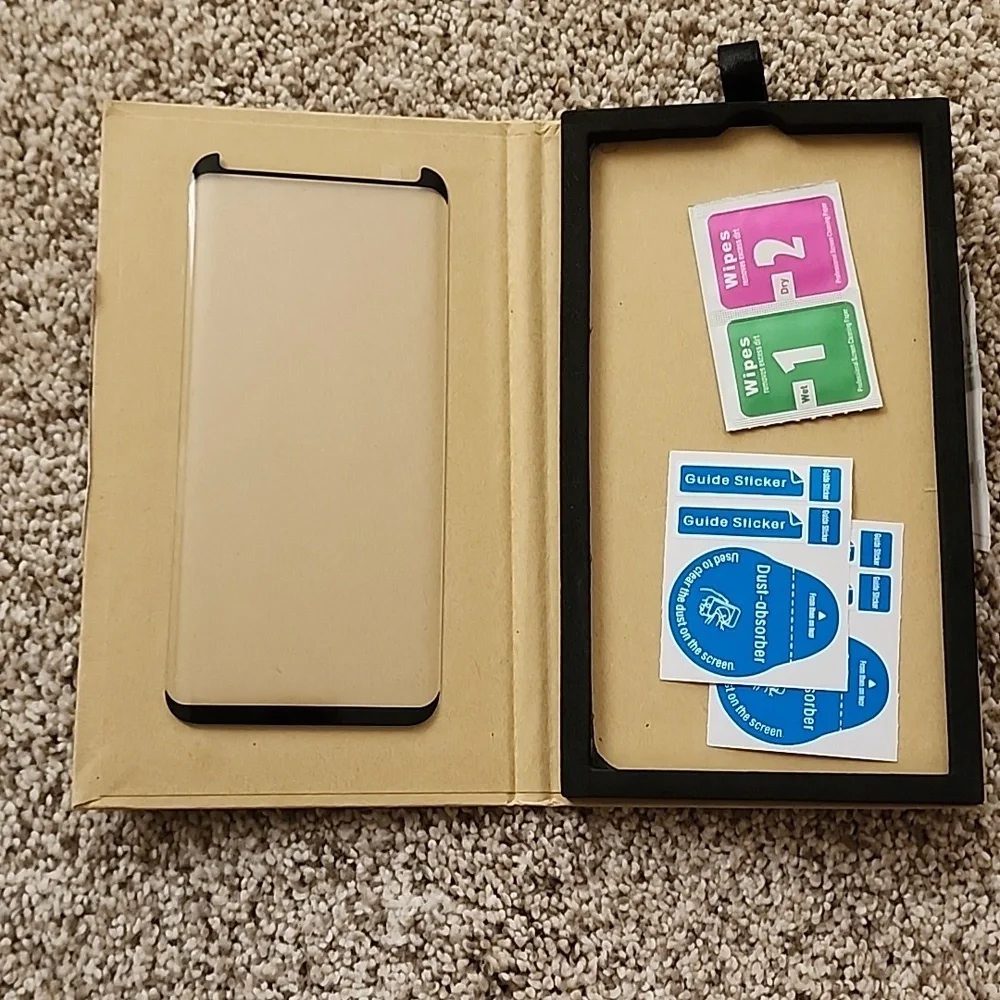 Cell phone screen protector
